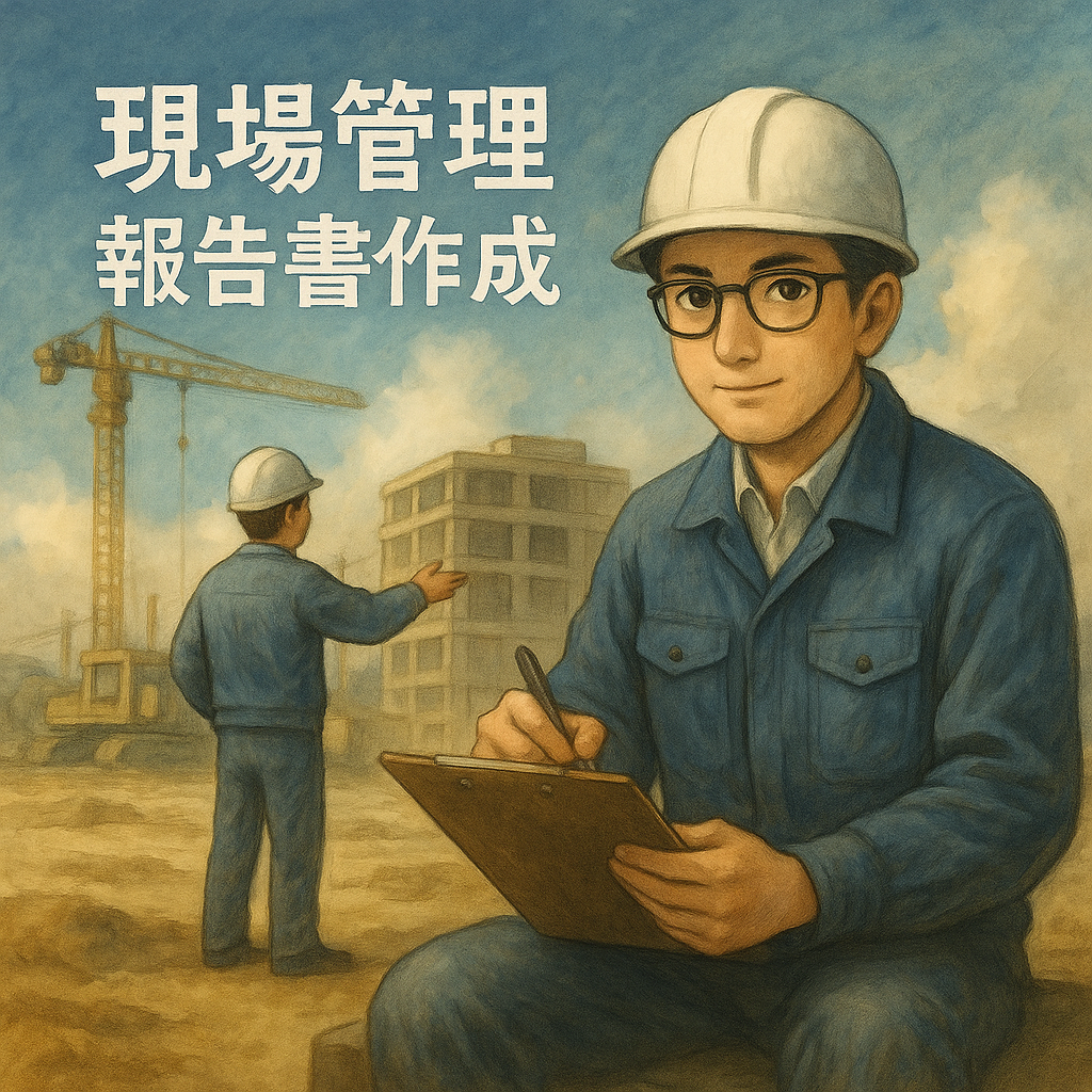 現場管理・報告書作成のイメージ画像