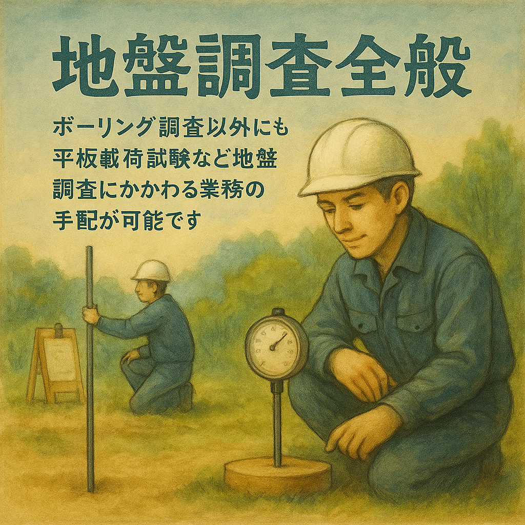 地盤調査全般のイメージ画像